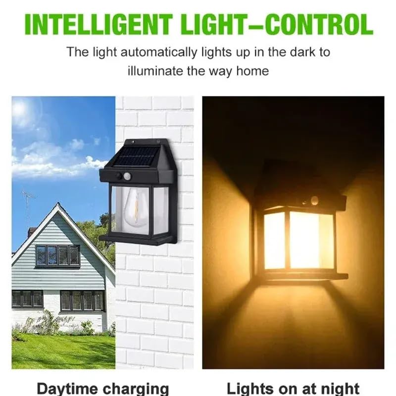XERGY Solar Deck Lights Outdoor 4 Pack, Solar Step Lights Waterproof Led Solar Lights for Outdoor Stairs, Step, Fence, Yard, Patio, and Pathway(Warm White) - Image 2