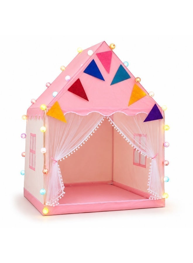 Egg Play Tent, Playhouse For Kids Indoor & Outdoor, Princess Castle Tent with Windows and Basic Mat, Gift Toys For Girl, Play House For Toddler, Children - Image 2