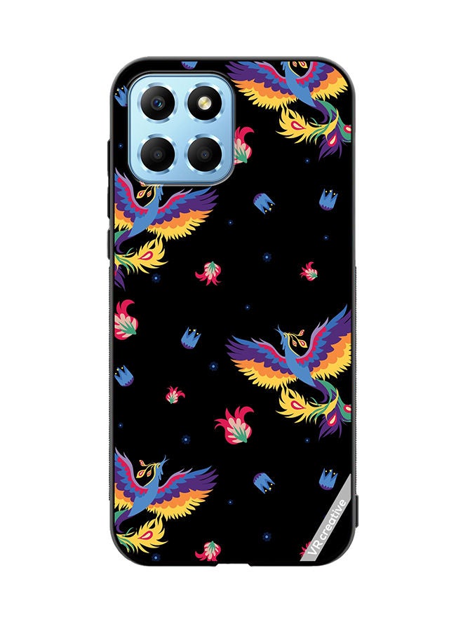 VR CREATIVE Protective Case Cover For Honor X8 5G Bird And Flowers For Bed Linen Design Multicolour - Image 1
