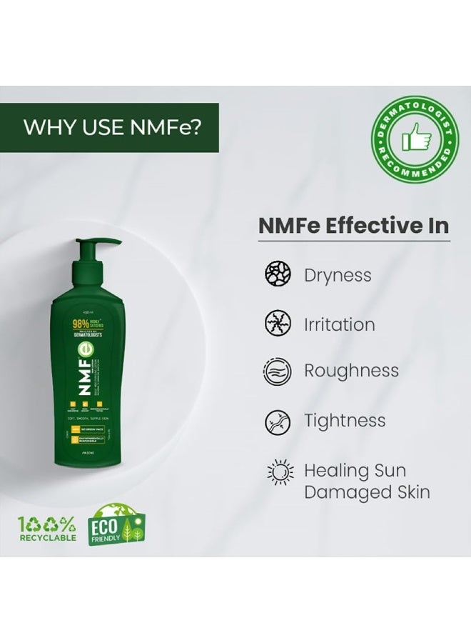 NMFe Moisturising Lotion 450ml For Men and Women Both - Image 4