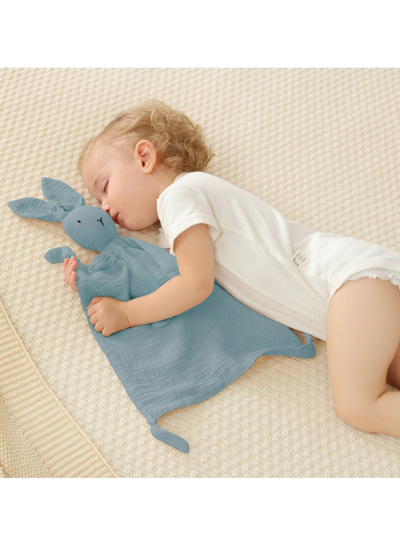 جوبل لعبة مساعدة على نوم الطفل، منشفة من القماش القطني الخالص مع عضاضة حسية - وردي - Image 2