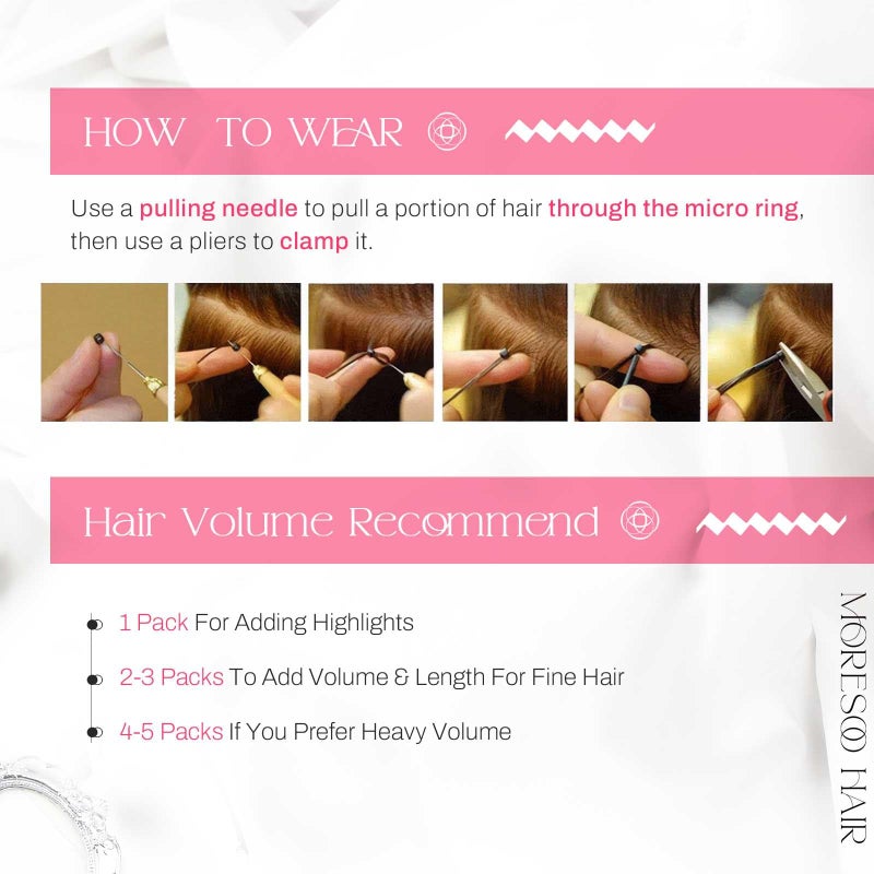 Moresoo Brown Itip Hair Extensions Balayage Darkest Brown I Tip Hair Extensions Human Hair for Women Soft Fit Any Occasions 50S 40G 18 Inch - Image 4