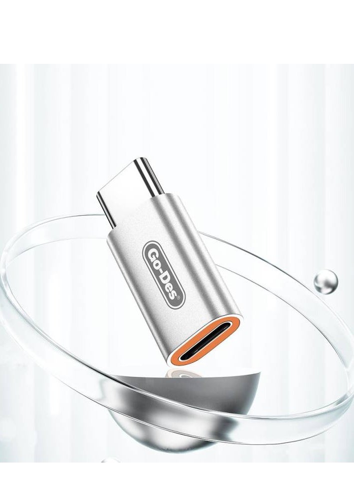 GO-DES Go-Des Lightning to Type C 120W Charging and Audio Supported Converter  - Image 1