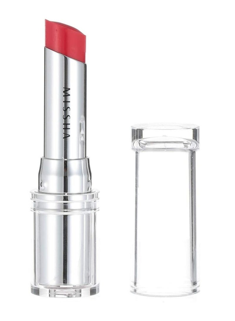 Misa Glossy Rouge Lipstick SPF13 Red Dress 4 g - Image 1