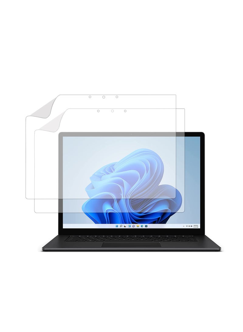 ( 2 قطعة ) 1 / 2 / 3 / 4 15 بوصة المضادة للوهج ورقة فيلم واقية على سطح مايكروسوفت كمبيوتر محمول ، الكتابة والرسم على الورق ( 1 / 2 / 3 / 415 بوصة كمبيوتر محمول ) - Image 1