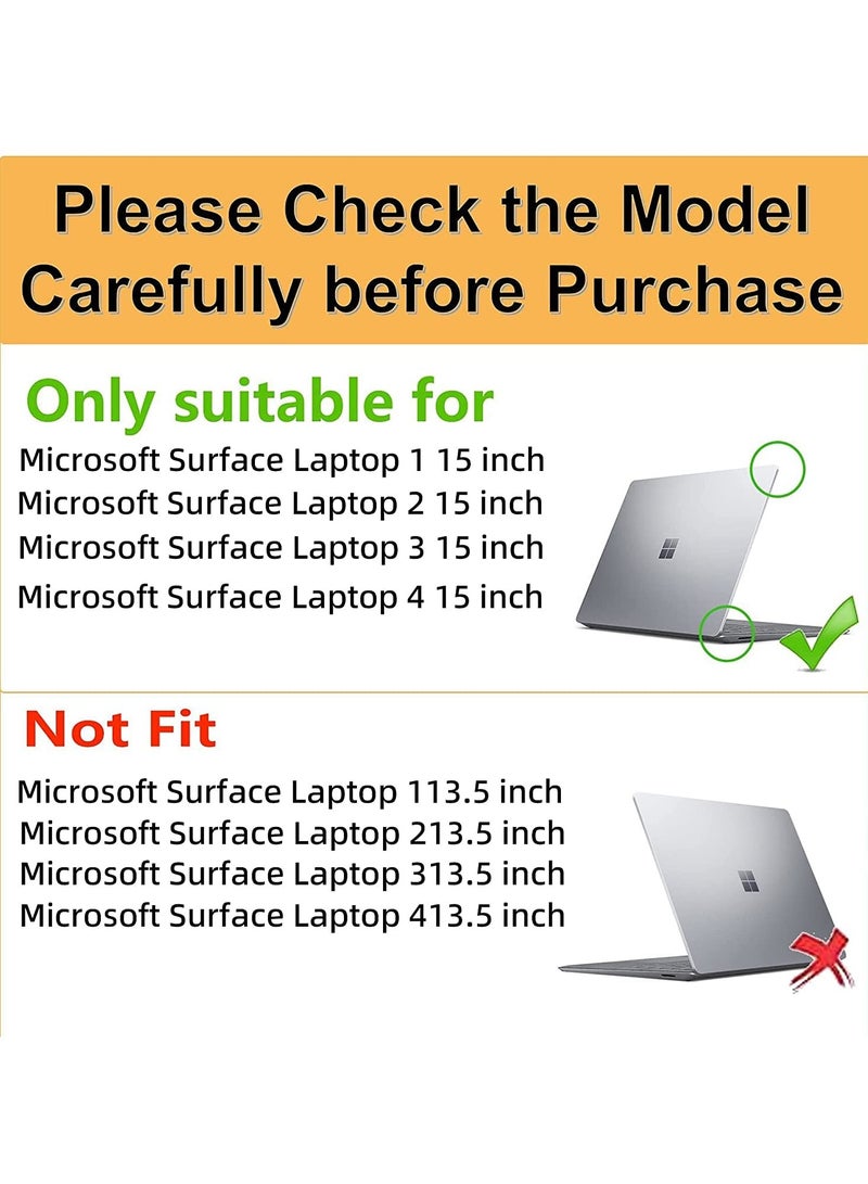 ( 2 قطعة ) 1 / 2 / 3 / 4 15 بوصة المضادة للوهج ورقة فيلم واقية على سطح مايكروسوفت كمبيوتر محمول ، الكتابة والرسم على الورق ( 1 / 2 / 3 / 415 بوصة كمبيوتر محمول ) - Image 2