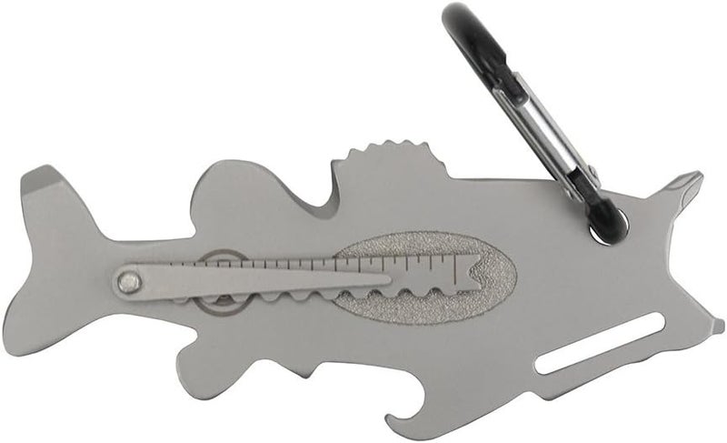 UST Tool-a-Long Multi-Tool Carabiners with Durable, Compact Stainless Steel Construction for Hiking, Kayaking, Camping, Travel and Outdoor Survival - Image 1