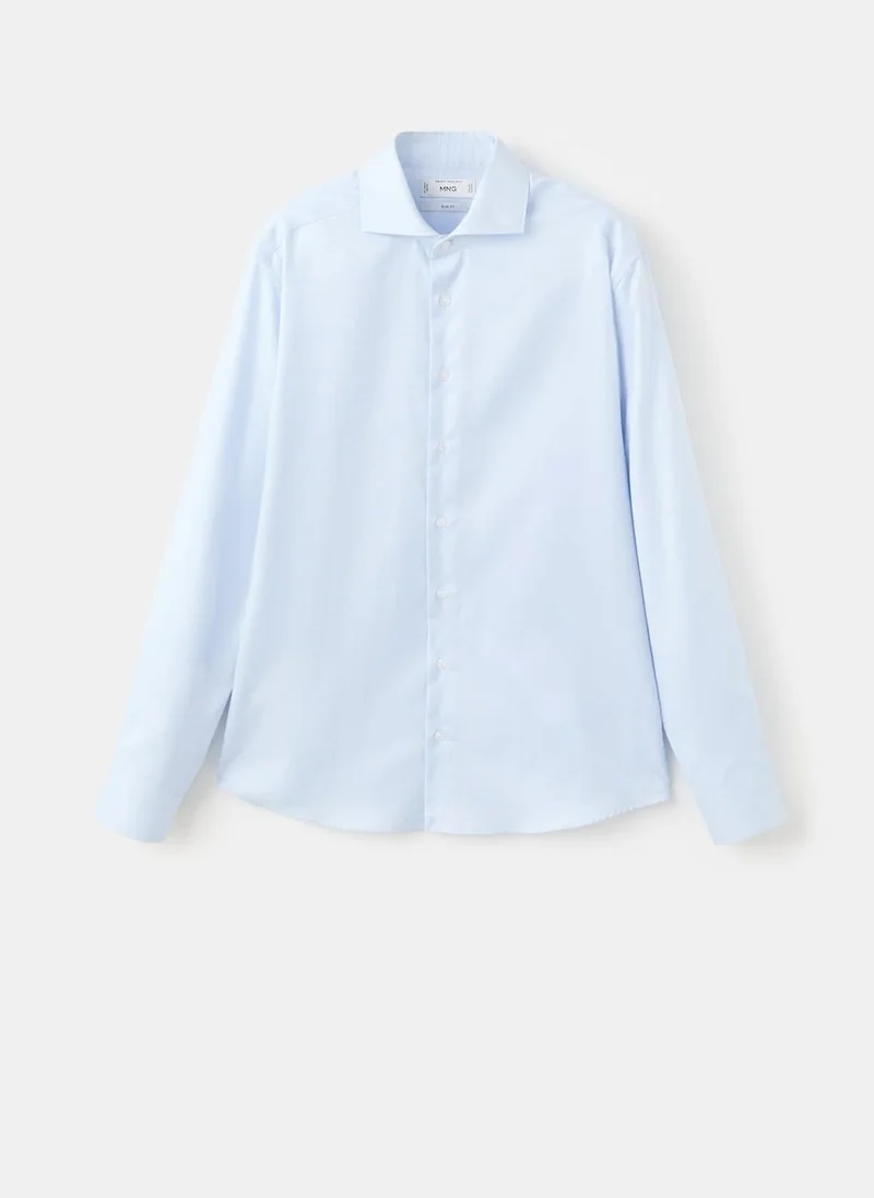 Mango Man  Slim fit structured suit shirt for Men | Best Price UAE
