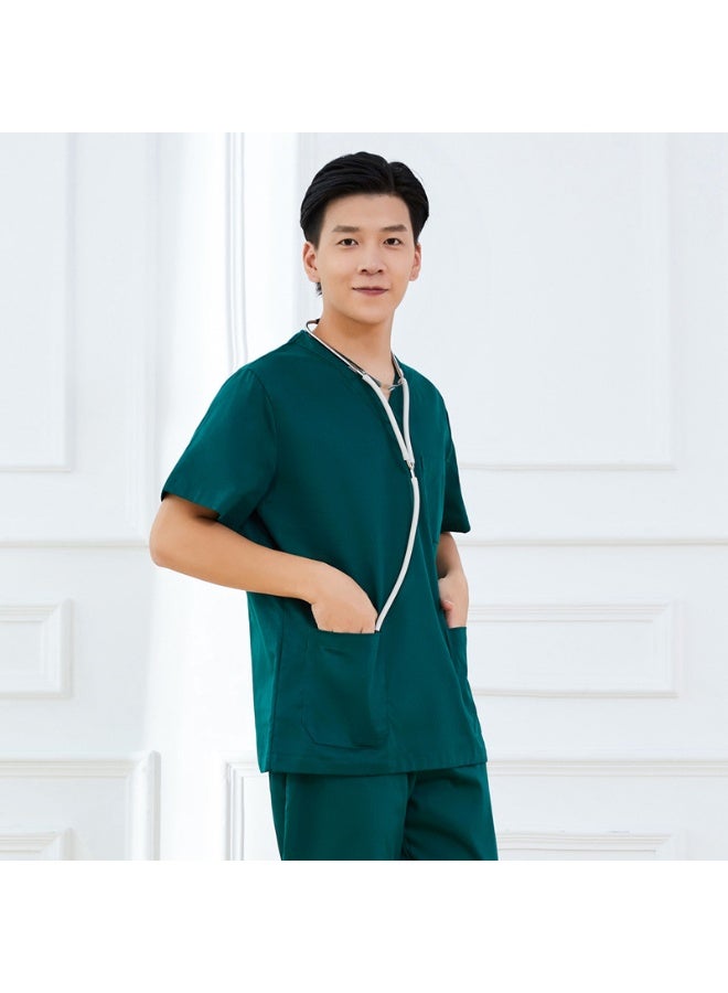 KUYING New Fashion Doctor Nurse Isolation Clothes Set Work Clothes - Image 1