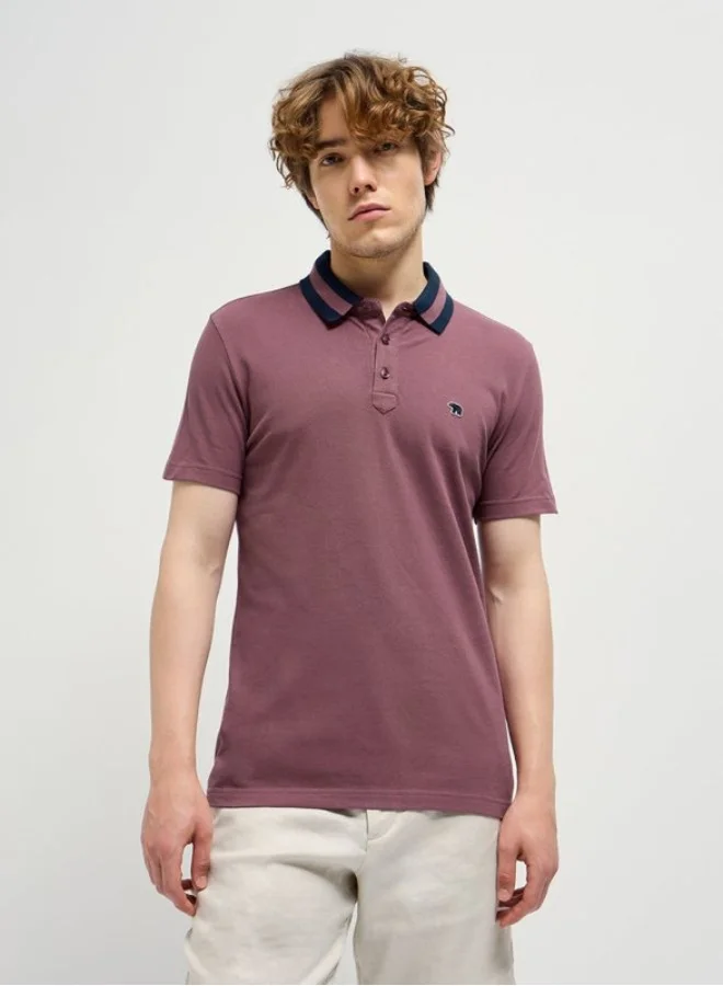 THE BEAR HOUSE Men's Polo Shirt for Casual & Semi-Formal Wear | Classic Collar Neck T-Shirt | Comfortable, Stylish & Versatile for Office, Travel, Outings & Everyday Use