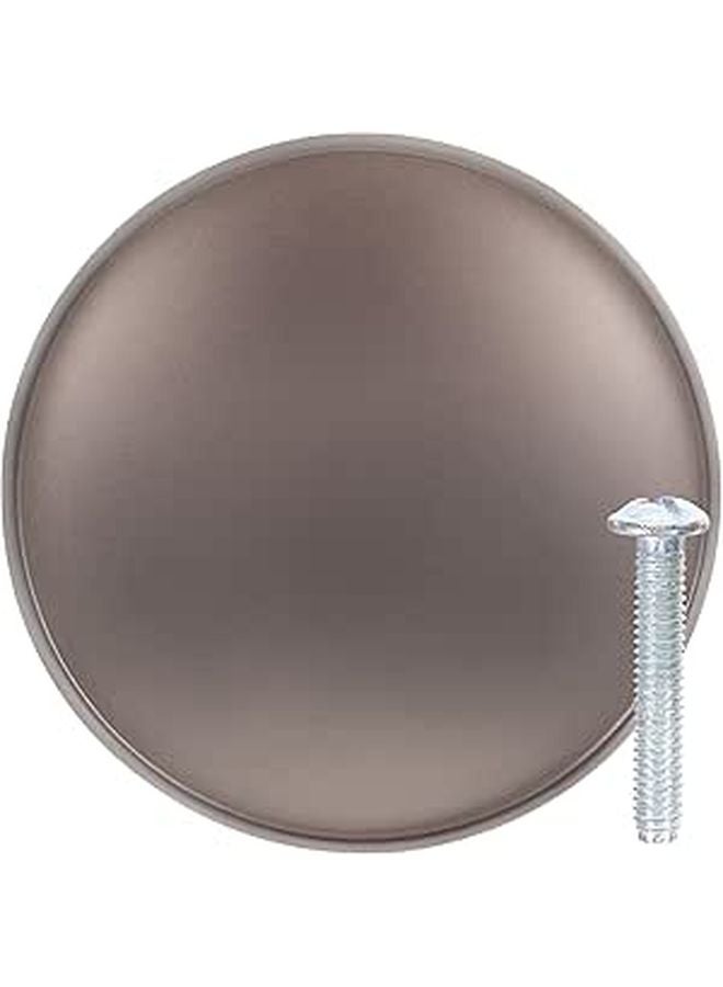 Large Single Hole Zinc Alloy Door Handle Gray Metal Pull For Cabinet Drawer Wardrobe - Image 1