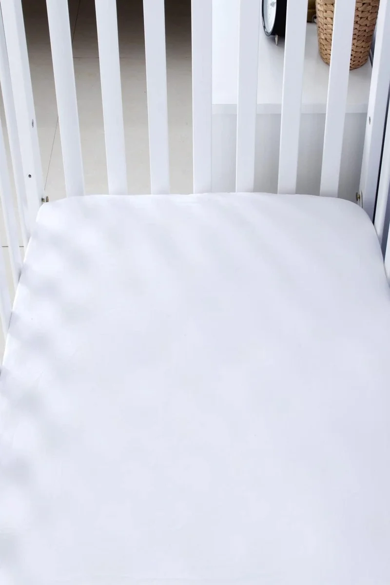 كوتن كونسيبت 2-Piece Liquid-Proof Elastic Combed Cotton Baby Bed Sheets