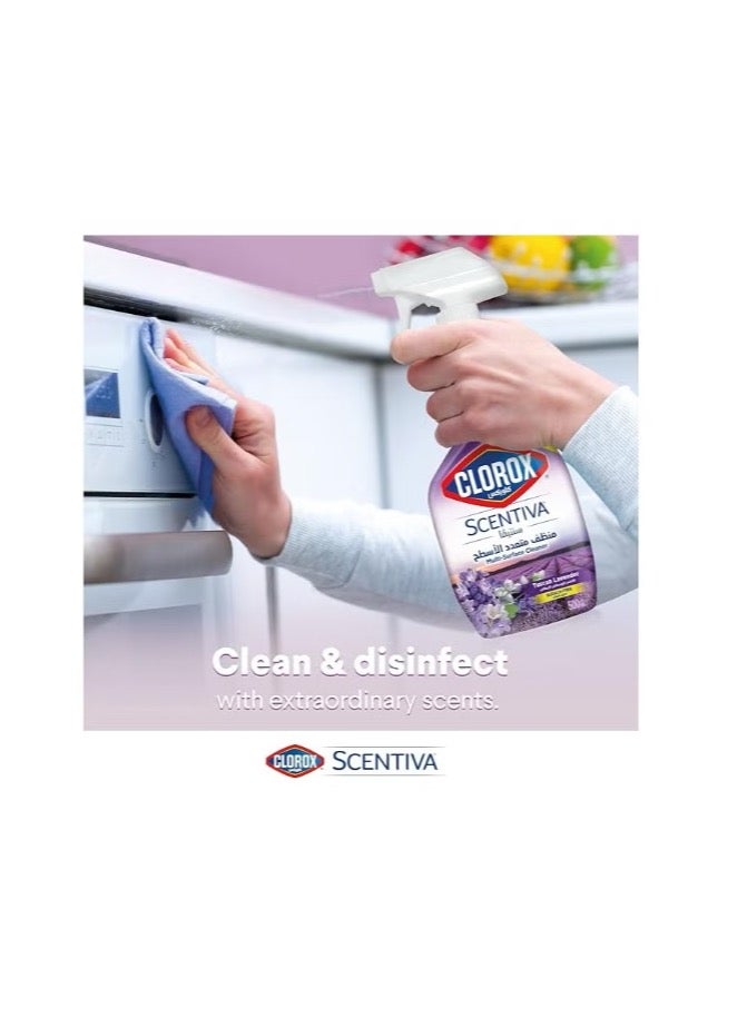 Clorox Multi-Surface Cleaner Scentiva Tuscan Lavender 2 x 500ml - Image 2