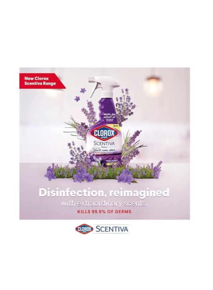 Clorox Multi-Surface Cleaner Scentiva Tuscan Lavender 2 x 500ml - Image 3