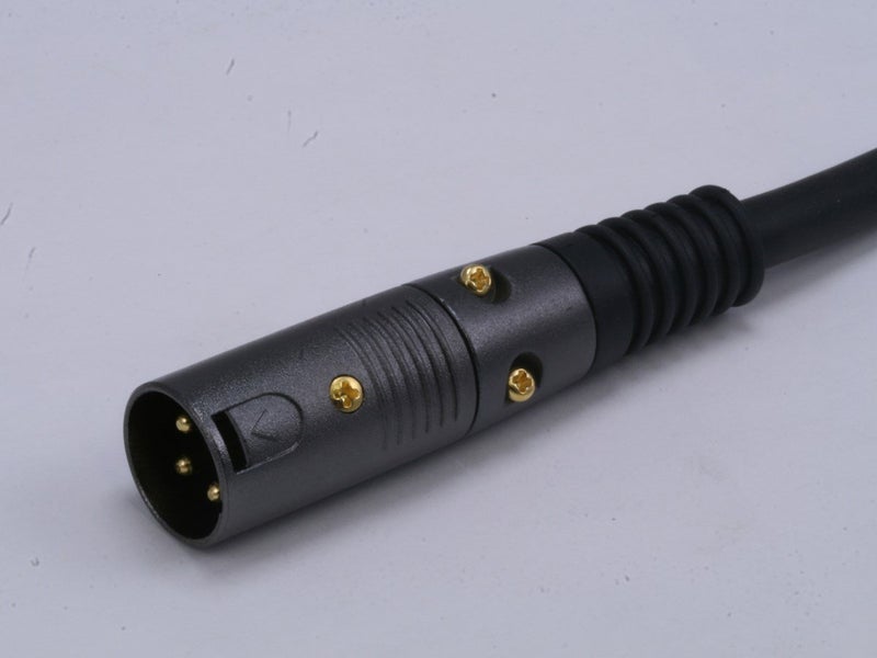 Monoprice XLR Male to XLR Female Cable - 1.5 Feet - Black, 16AWG, Gold Plated Copper Wire Conductors - Premier Series - Image 3