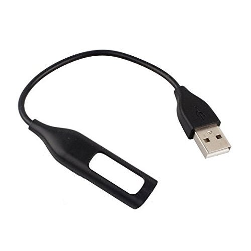 JBtek Black Replacement USB Charging Charger Cable Cord for Fitbit Flex Band Activity Bracelet Charge 0.59 feet - Image 1