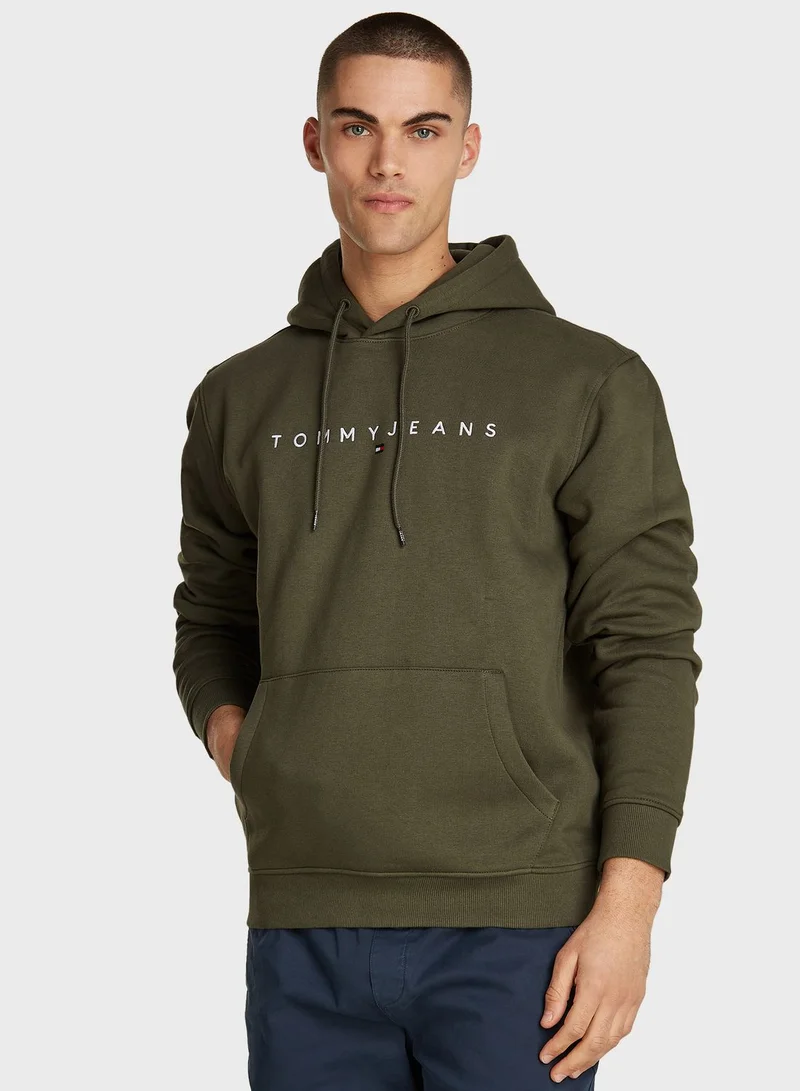 TOMMY JEANS Logo Regular Fit Hoodie