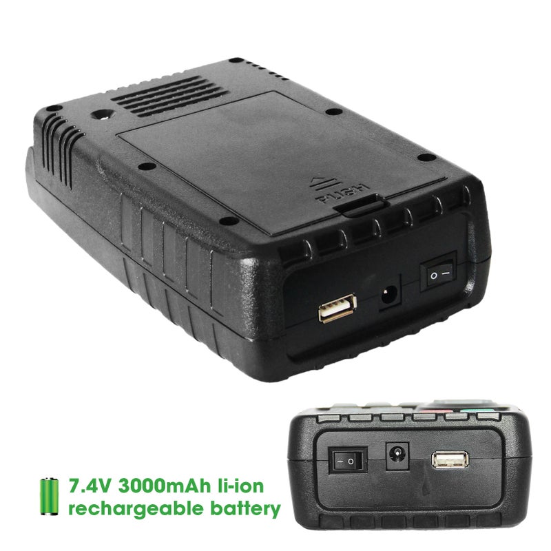 WS-6916 Digital Satellite Finder Meter HD Digital Satellite TV Finder Digital Satellite Signal Finder Meter with Carrying Pouch and Strap - Image 2
