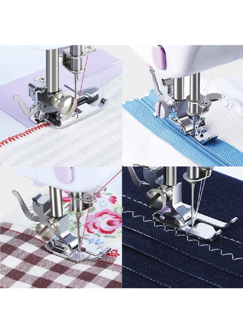 Mi VAZA - 12-Stitch Electric Sewing Machine - Double Line and Double Speed - Portable Multifunctional Sewing Machine for Beginners and Kids - Image 1