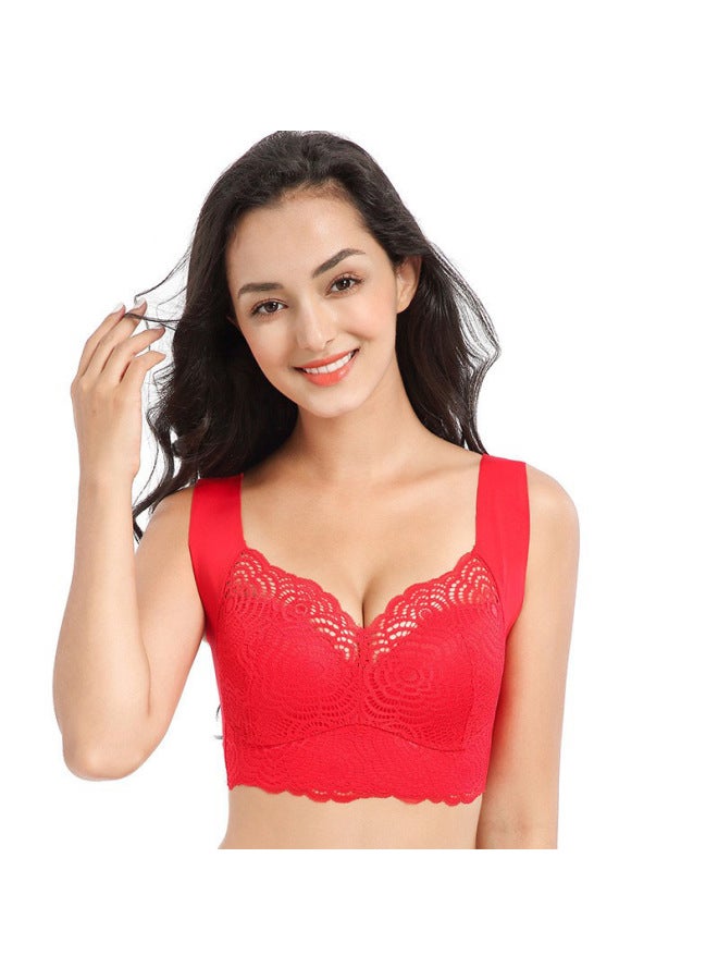 Thin Bra Plus Size Beauty Back Bra Seamless Underwear Vest Gathered Beauty Back Bra Women