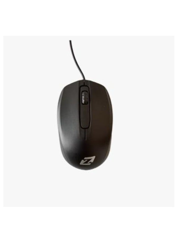Zero wired mouse ZR-201 Black - Image 1