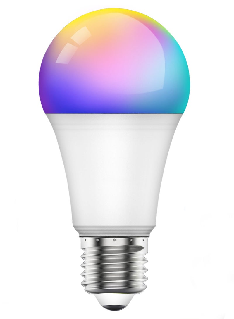 UREVO LED Smart Bulb E27 10W A60 Color Adjustable Light with Remote Control for Home Use and Everyday Lighting - Image 1