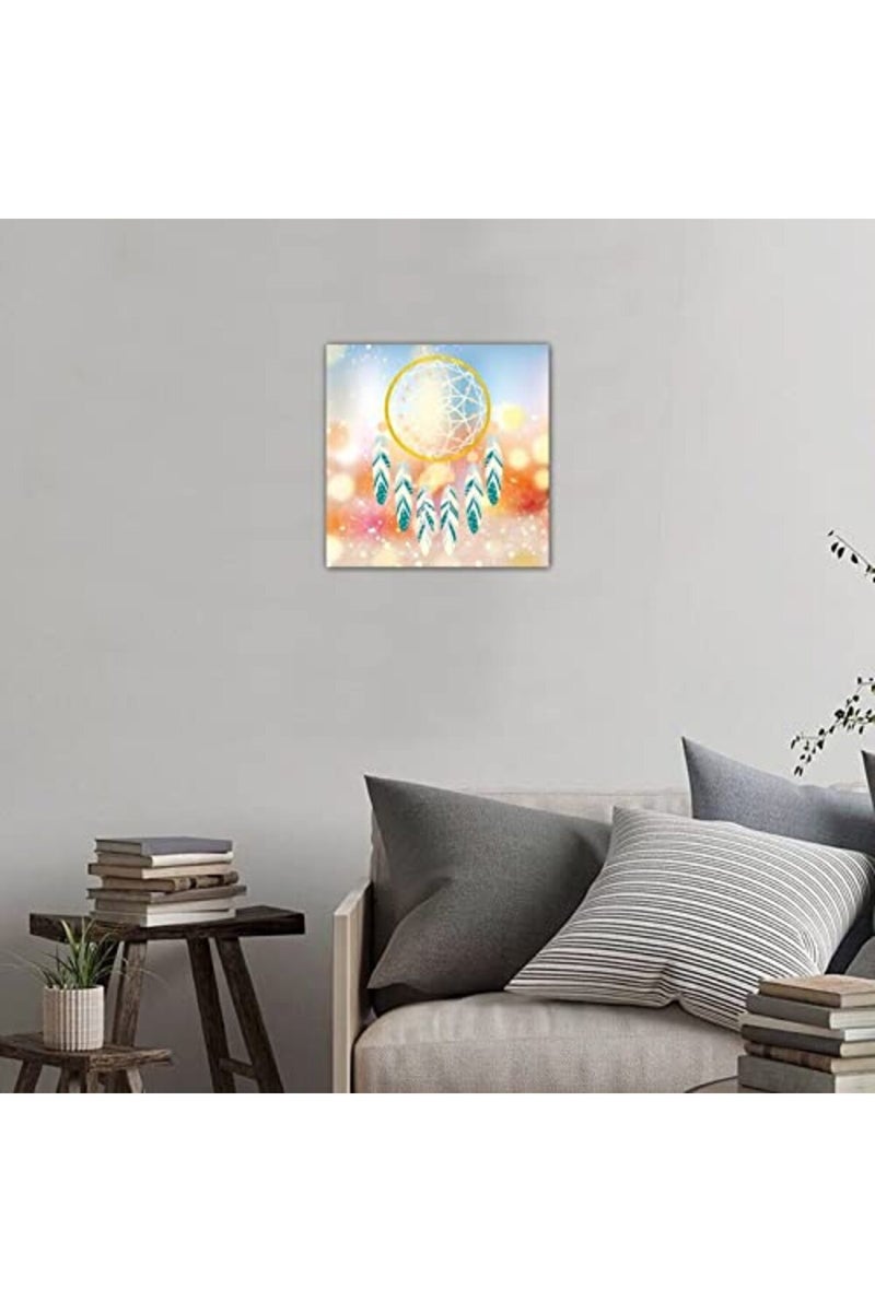 Canvas Wall Art Galaxy Star Dreamcatchers Picture Poster Print - Image 4