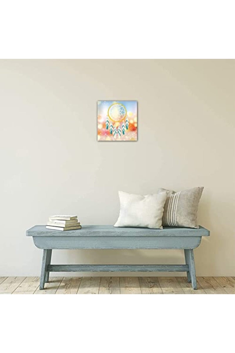 Canvas Wall Art Galaxy Star Dreamcatchers Picture Poster Print - Image 3