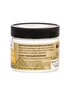 Redmond Earthpowder - All Natural Tooth and Gum Powder Bentonite Clay, Vegan Organic Non-Fluoride No  - Image 4