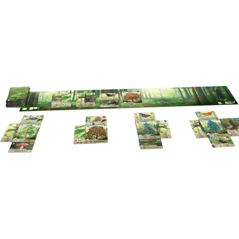 Lookout Forest Shuffle Card Game - Create an Ecological Paradise! Clever Strategy Game for Kids & Adults, Ages 10+, 2-5 Players, 60 Min Playtime, ECO-FRIENDLY PACKAGING, Made by Lookout Games - Image 2