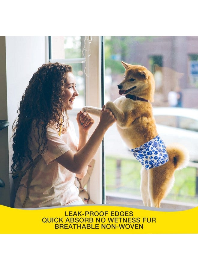دونو حفاضات دونو للكلاب الذكور التي تستخدم لمرة واحدة، لفافات الكلاب الذكور للجراء، حفاضات ناعمة فائقة الامتصاص غير قابلة للانزلاق للكلاب الذكور، أربعة أحجام - Image 2