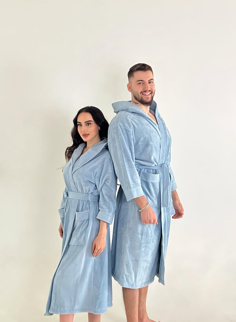 Fancy Fancy BLUE Luxury Modern Robe - Image 1