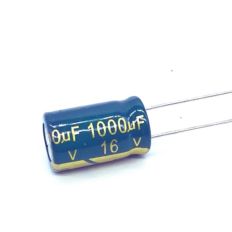 High Frequency Low Aluminum Capacitor 10V2200UF 10Pcs Capacitance Meters - Image 2
