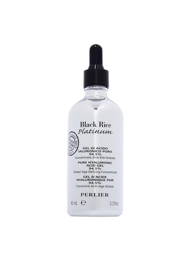 Perlier Black Rice Platinum 94.5% Pure Hyaluronic Acid Gel 3.2 fl. oz. - Image 2