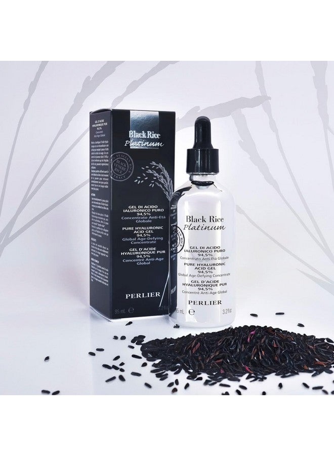 Perlier Black Rice Platinum 94.5% Pure Hyaluronic Acid Gel 3.2 fl. oz. - Image 3