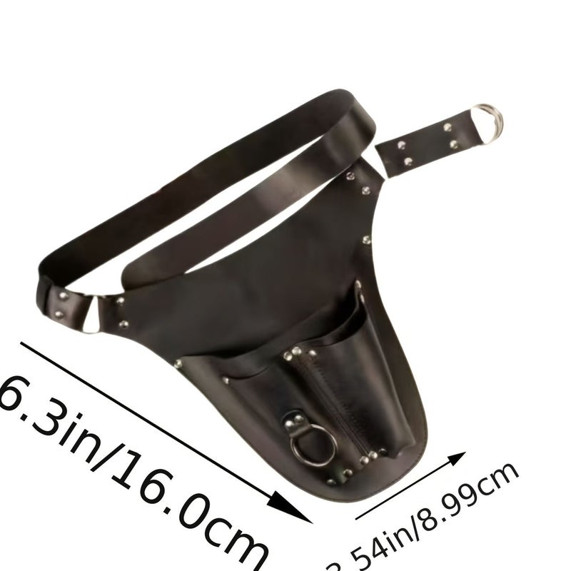 Light Brown Multi Pocket Outdoor Garden Tool Storage Bag Portable Waist Pack For Gardeners - Image 4
