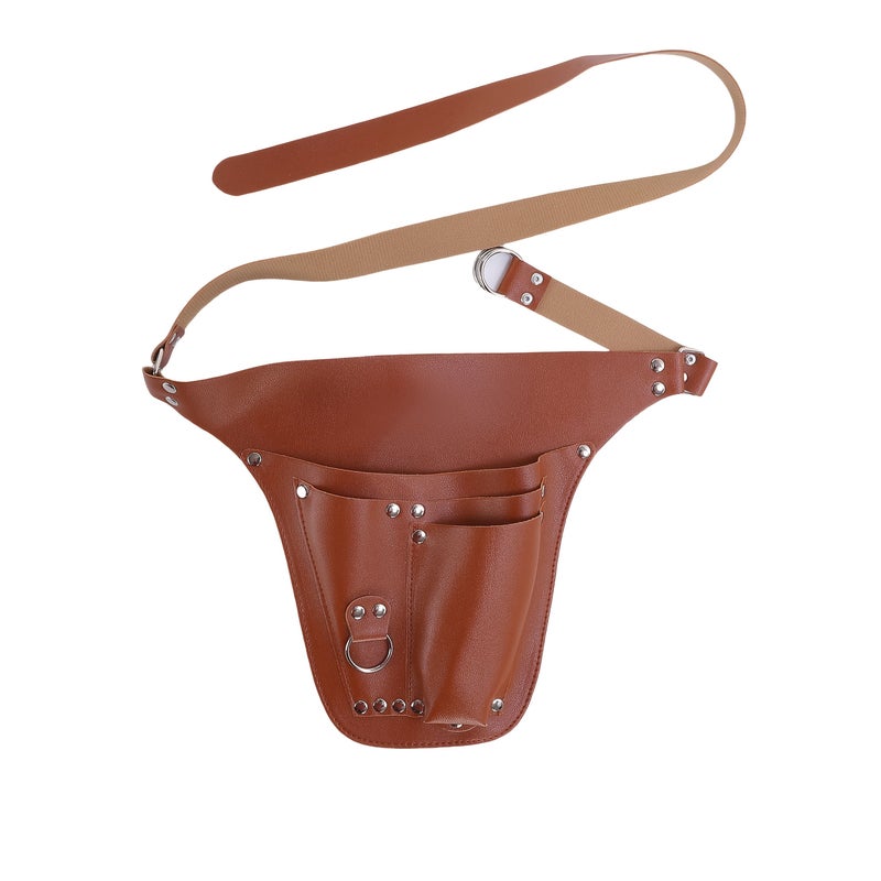 Light Brown Multi Pocket Outdoor Garden Tool Storage Bag Portable Waist Pack For Gardeners - Image 1