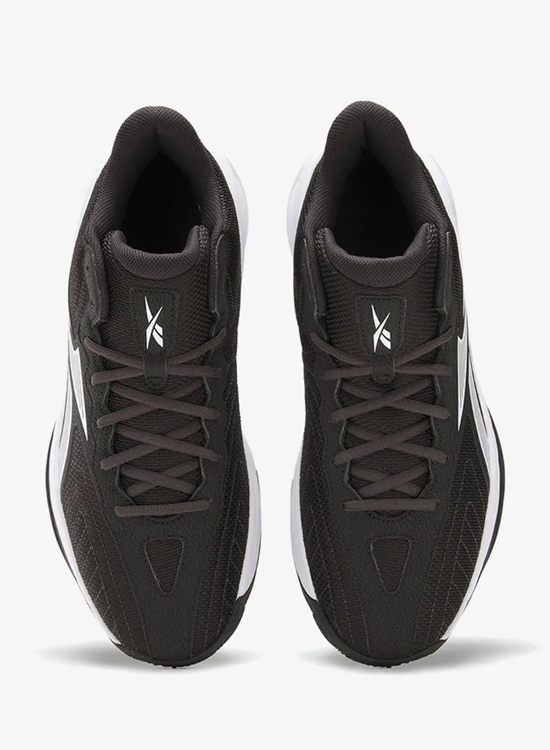 Reebok Core Black/White/Washed Black Reebok Press Retro Basketball Unisex Shoes  | Best Price UAE