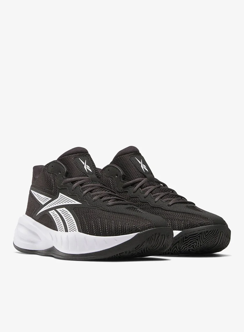 Reebok Core Black/White/Washed Black Reebok Press Retro Basketball Unisex Shoes  | Best Price UAE