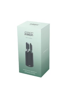 Joseph Joseph 5-Piece Modern Design Elevate Carousel Knives Set Black and Green 35 x 13.3 x 13.3 cm 10541  - Image 5
