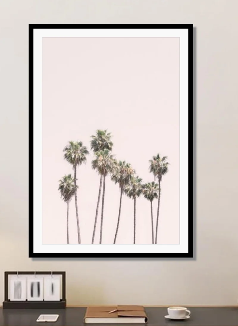 Drawdeck Blush Palm Trees