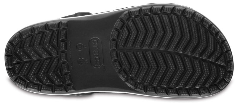Crocs Unisex Adult Bayaband Clog 205089-066 Black/White M10W12 - Image 3