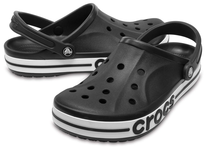 Crocs Unisex Adult Bayaband Clog 205089-066 Black/White M10W12 - Image 4