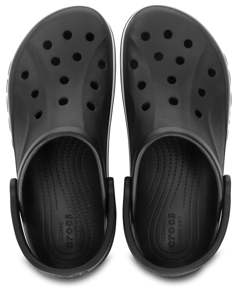 Crocs Unisex Adult Bayaband Clog 205089-066 Black/White M10W12 - Image 2
