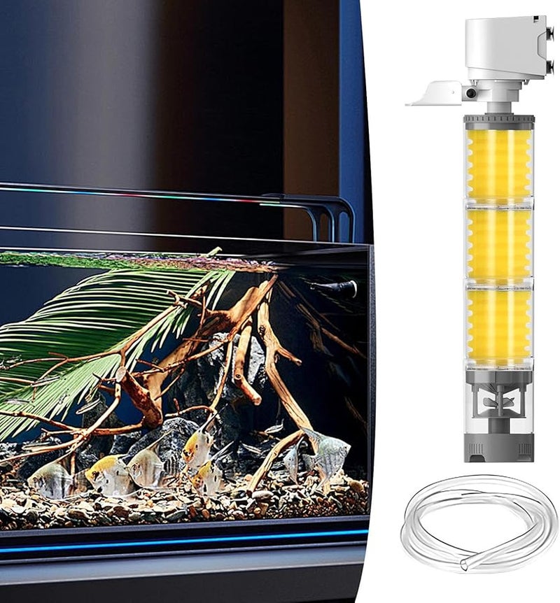 35W Aquarium Filter Silent Multi Stage Aerator For Fish Tank Turtle Shrimp Pond - Image 4