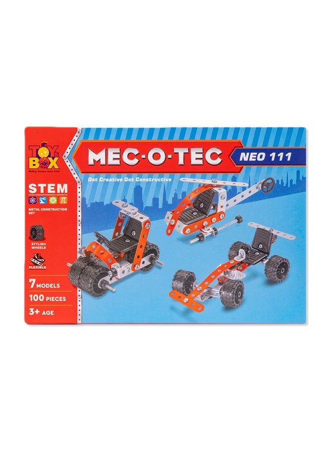 Toysbox MEC-O-Tec Neo 111|Develop Your Engineering Skills with Fun&Learn (6+ Yrs), 100 Pcs - Image 5