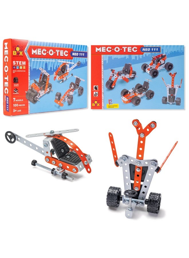 Toysbox MEC-O-Tec Neo 111|Develop Your Engineering Skills with Fun&Learn (6+ Yrs), 100 Pcs - Image 4