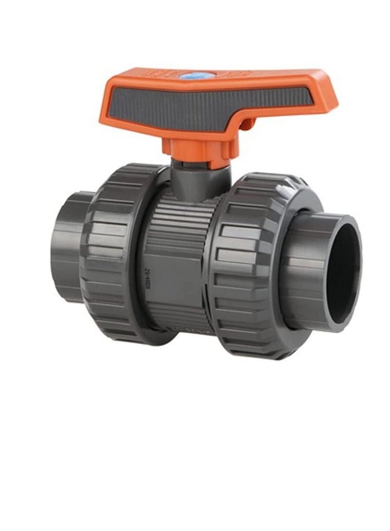 Cepex PVC Heavy Duty Water Supply Pipe Fittings for Swimming Pool, Agriculture, Irrigation & Commercial Plumbing Use (2 Inch, Union Ball Valve)  - Image 3