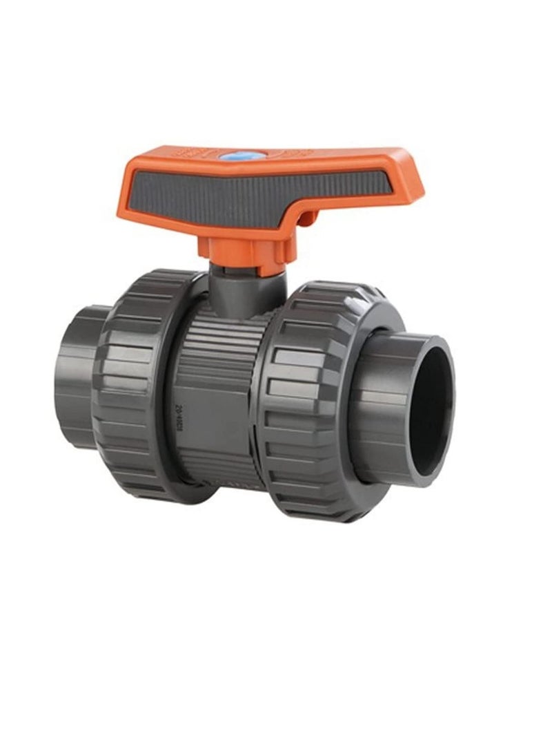 Cepex PVC Heavy Duty Water Supply Pipe Fittings for Swimming Pool, Agriculture, Irrigation & Commercial Plumbing Use (2 Inch, Union Ball Valve)  - Image 2