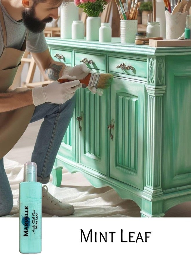 GREENARTZ Marvelle Acrylic Chalk Paints Pastel Colours (6 x 50ml) for glass decor artwork lippan wood walls and canvas matte finish | No Wax Needed - Image 4